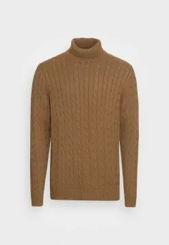 Selected Homme SLHRYAN STRUCTURE ROLL NECK - Pullover - Coffee Liqueúr -Selected Homme Soldes Boutique de3d848e26924e1487fe154b505874da