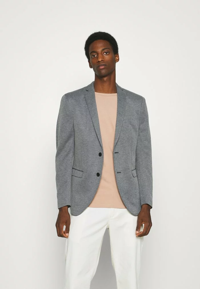 Selected Homme SLHSLIM MORRIS - Blazer - Medium Blue Melange 1 Selected Homme SLHSLIM MORRIS - Blazer - Medium Blue Melange