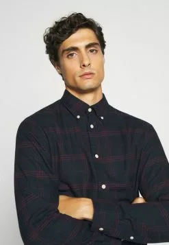 Selected Homme SLHSLIMFLANNEL - Chemise - Dark Sapphire/port Royale -Selected Homme Soldes Boutique df9ff0da701446d0934f291a2372546e