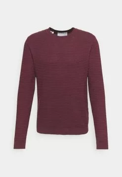 Selected Homme SLHMASEI CREW NECK - Pullover - Winetasting -Selected Homme Soldes Boutique e062d00ed2a245bcaadd69ed7745c981