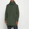 Selected Homme SLHSUST ICONICS FISHTAIL - Parka - Climbing Ivy