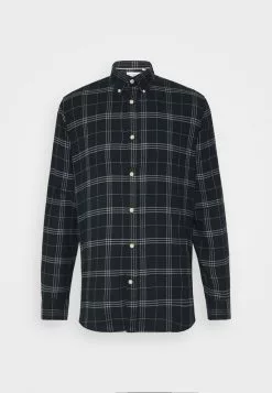 Selected Homme SLHSLIMFLANNEL - Chemise - Dark Blue/grey -Selected Homme Soldes Boutique e19e513aad6446c0bdca2a018578cef9