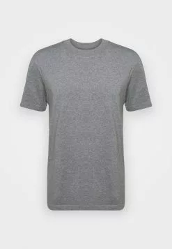 Selected Homme SLHRELAXCOLMAN O NECK - T-shirt Basique - Medium Grey Melange -Selected Homme Soldes Boutique e2103a037ae04a85a735fb643290a23c