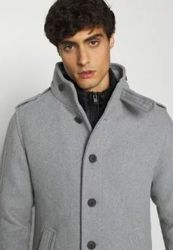 Selected Homme SLHNOAH COAT - Manteau Classique - Grey Melange 11 Selected Homme SLHNOAH COAT - Manteau Classique - Grey Melange -Selected Homme Soldes Boutique e21fa40673444dcd9109d625b48675b7