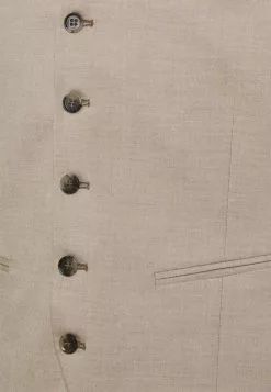 Selected Homme SLHMYLOLOGAN - Gilet De Costume - Sand -Selected Homme Soldes Boutique e25837dc349e4745bb64ef9acc8416bd