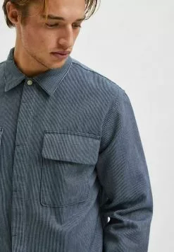 Selected Homme Chemise - Dark Blue -Selected Homme Soldes Boutique e2705fb316024573ade1311fe553657b