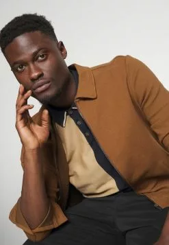 Selected Homme MASON BLOCK - Polo - Incense/oatmeal/sky Captain -Selected Homme Soldes Boutique e292cc0234e4400492e34376f2325591