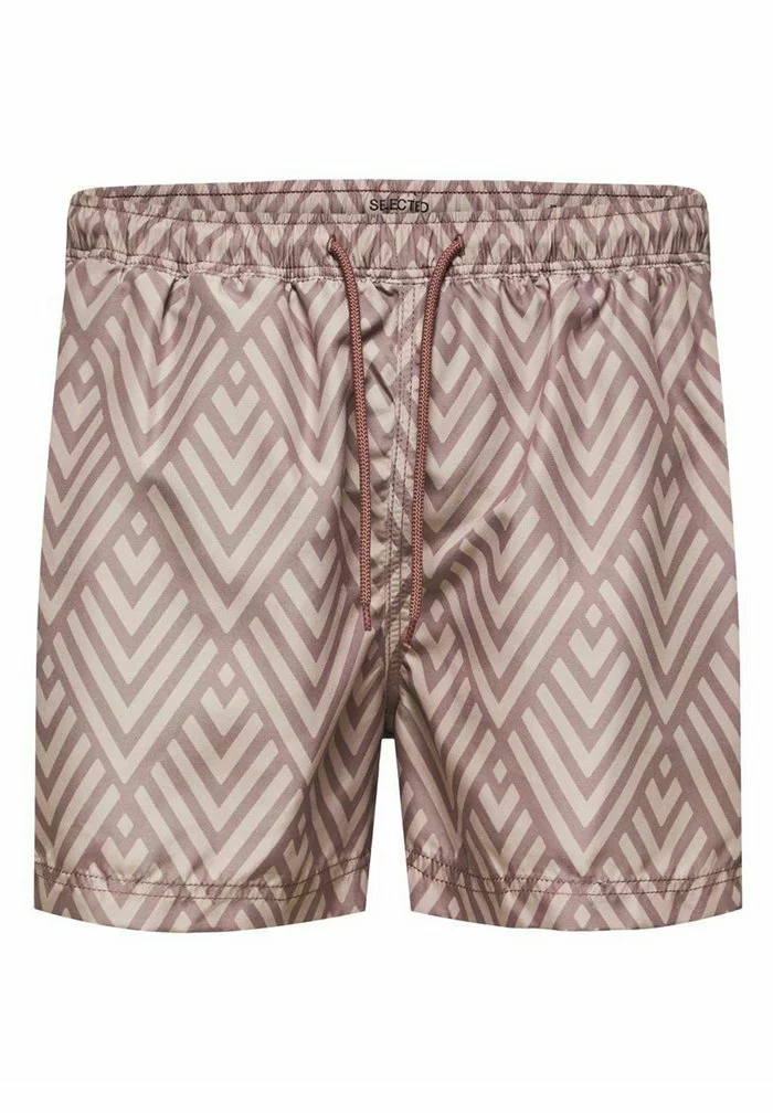 Selected Homme BEDRUKTE - Short De Bain - Twilight Mauve 6 Selected Homme BEDRUKTE - Short De Bain - Twilight Mauve – Image 6