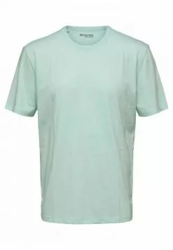 Selected Homme T-shirt Imprimé - Pastel Blue -Selected Homme Soldes Boutique e3112b3b3ba74fe2b07f10fe8987a7cd