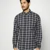 Selected Homme SLHSLIMISAC SHIRT CAMP - Chemise - Dark Blue/white