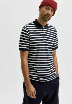 Selected Homme KURZÄRMELIGES - Polo - Sky Captain -Selected Homme Soldes Boutique e412d2f40dac43368b75519dc48c1920