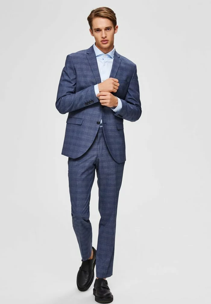 Selected Homme Pantalon De Costume - Blue 2 Selected Homme Pantalon De Costume - Blue – Image 2