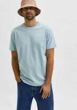 Selected Homme SLHNORMAN SS O-NECK S NOOS - T-shirt Basique - Celestial Blue 10 Selected Homme SLHNORMAN SS O-NECK S NOOS - T-shirt Basique - Celestial Blue -Selected Homme Soldes Boutique e467690fadce4116b061c2b56283e970