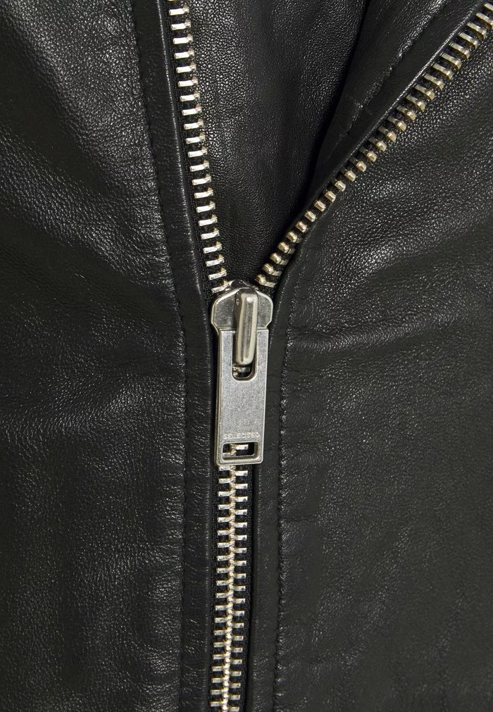 Selected Homme SLHICONIC BIKER - Veste En Cuir - Black 8 Selected Homme SLHICONIC BIKER - Veste En Cuir - Black – Image 8