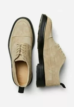 Selected Homme Chaussures à Lacets - Sand -Selected Homme Soldes Boutique e4caaf6c69fe429fb8cdeef90fa4e9b1