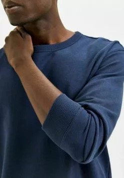 Selected Homme RUNDHALSAUSSCHNITT - Sweatshirt - Maritime Blue -Selected Homme Soldes Boutique e53592468a5d4e4da3dd90574124c11a