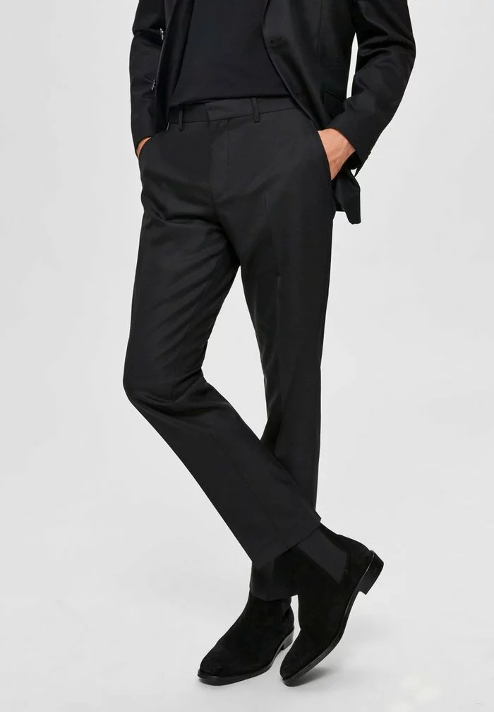 Selected Homme Pantalon Classique - Black 1 Selected Homme Pantalon Classique - Black