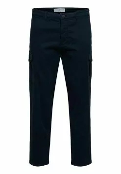 Selected Homme Pantalon Cargo - Dark Sapphire -Selected Homme Soldes Boutique e5770fad758c4df2a4b91f37a5d4bc85