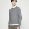 Selected Homme SLHBERG CREW NECK - Pullover - Medium Grey Melange