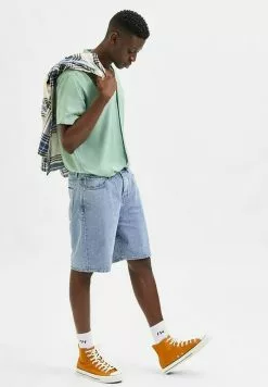 Selected Homme Short En Jean - Light Blue Denim -Selected Homme Soldes Boutique e5fde81430dd467fa6d723839eed54b6