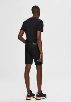 Selected Homme Short En Jean - Black Denim -Selected Homme Soldes Boutique e5feaba0b07f4775ad1f008af49e6715