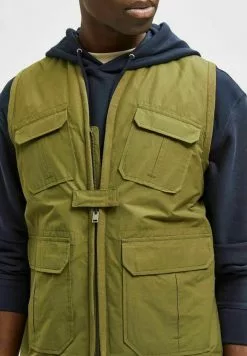 Selected Homme TAKTISCHE - Veste Sans Manches - Winter Moss 10 Selected Homme TAKTISCHE - Veste Sans Manches - Winter Moss -Selected Homme Soldes Boutique e69b26bf487747369d43720c57252f63