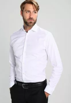 Selected Homme SLHSLIMNEW MARK SHIRT - Chemise Classique - Bright White
