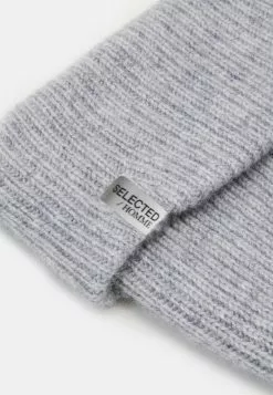Selected Homme SLHCRAY BEANIE - Bonnet - Light Grey Melange -Selected Homme Soldes Boutique e72f9810c5f0456aa0da4cf404d78bd4