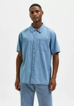 Selected Homme LÄSSIGES - Chemise - Blue Fog