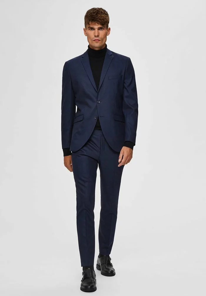 Selected Homme SLIM FIT - Pantalon De Costume - Dark Blue 2 Selected Homme SLIM FIT - Pantalon De Costume - Dark Blue – Image 2