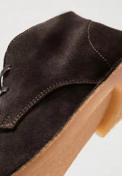 Selected Homme SLHROYCE DESERT LIGHT BOOT - Chaussures à Lacets - Demitasse -Selected Homme Soldes Boutique e7a01d74522d4981875734006a26f99b