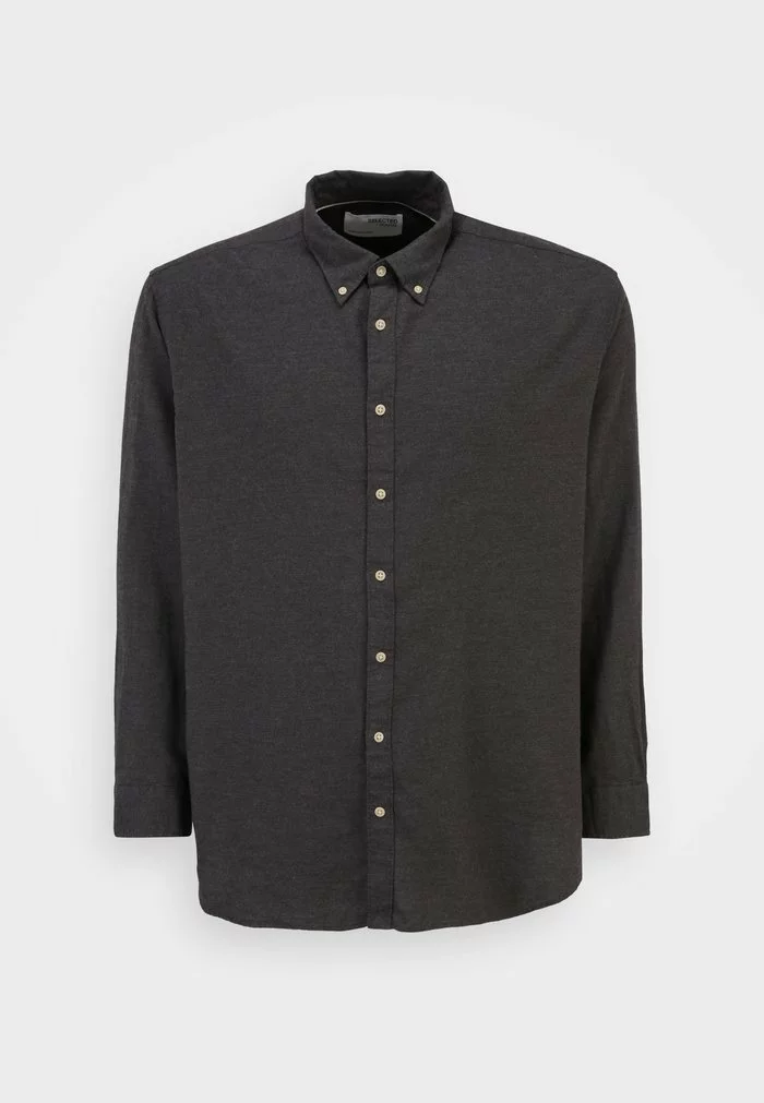 Selected Homme SLHSLIM - Chemise - Black Melange 1 Selected Homme SLHSLIM - Chemise - Black Melange