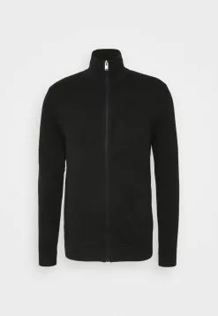 Selected Homme SLHBERG FULL ZIP CARDIGAN - Gilet - Black 10 Selected Homme SLHBERG FULL ZIP CARDIGAN - Gilet - Black -Selected Homme Soldes Boutique e8fc133ab7b04639804084630b6e0083