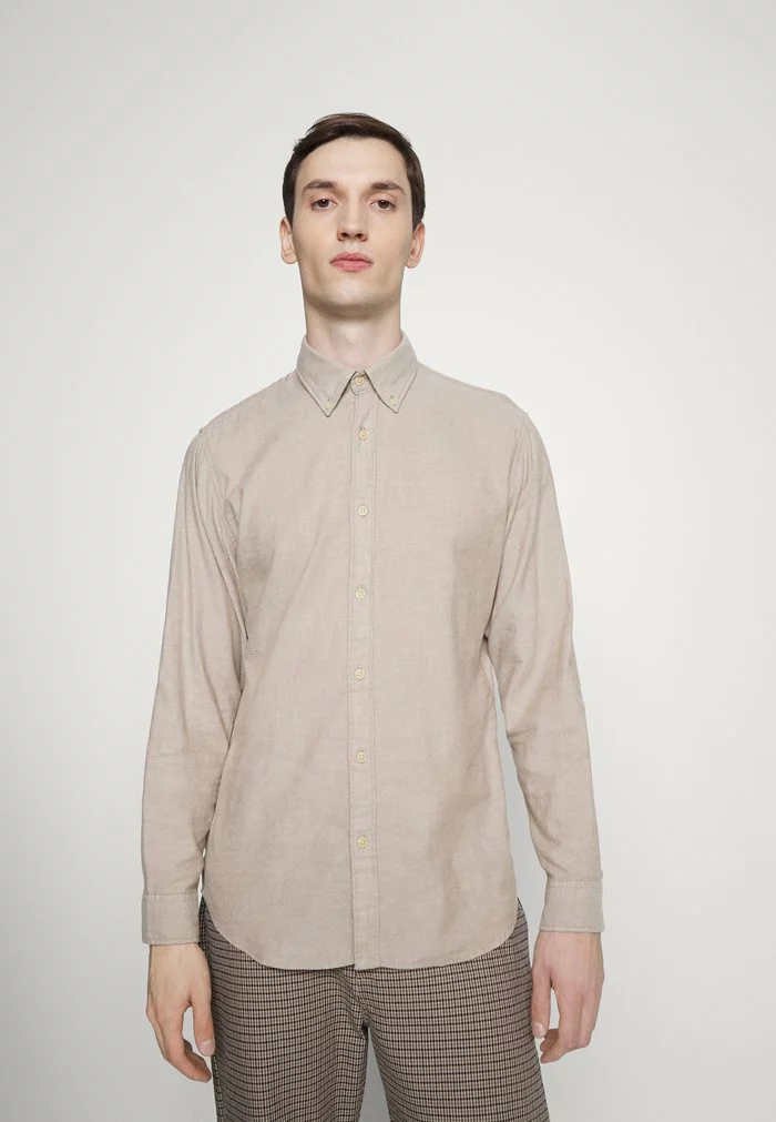 Selected Homme SLHSLIMFLANNEL - Chemise - Ermine 1 Selected Homme SLHSLIMFLANNEL - Chemise - Ermine