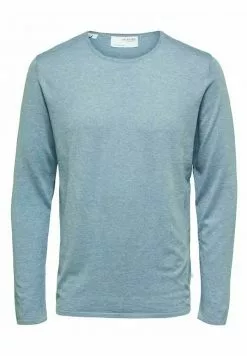 Selected Homme SLHROME LS CREW NECK G NOOS - Pullover - Tradewinds -Selected Homme Soldes Boutique e967a1ecd924451fbd5ed2c3bdfe1f7f