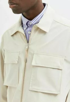 Selected Homme Veste Légère - Oatmeal -Selected Homme Soldes Boutique e9bb9b1010694a39adefb67988de3fde
