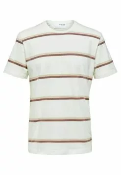 Selected Homme T-shirt Imprimé - Peach Whip -Selected Homme Soldes Boutique ea133938ace847a4b2aef9d6f4881a9b