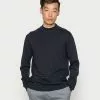 Selected Homme SLHBRADY MOCK NECK - Pullover - Dark Sapphire