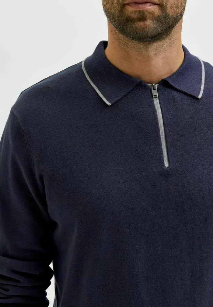 Selected Homme Polo - Navy Blazer 5 Selected Homme Polo - Navy Blazer – Image 5