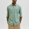 Selected Homme SLHSLIMNICO - Chemise - Granite Green