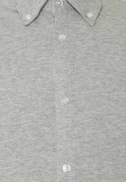 Selected Homme SLHSLIMOLIVER - Chemise - Medium Grey Melange -Selected Homme Soldes Boutique ece7e343da37494fa35c1496371d00d5