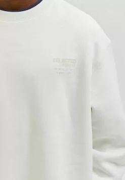 Selected Homme RUNDHALS - Pullover - Egret -Selected Homme Soldes Boutique ecf1ed464d3a4765a8dcf1a7437badbc