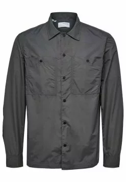 Selected Homme OVERSHIRT - Chemise - Frost Gray