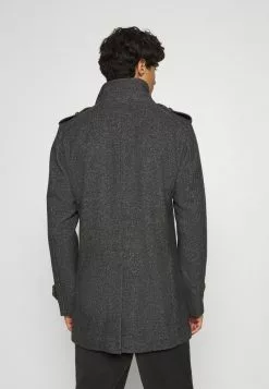 Selected Homme SLHNOAH COAT - Manteau Classique - Dark Grey/salt/pepper -Selected Homme Soldes Boutique ed5885f9fef043759e3b6db4710770bf