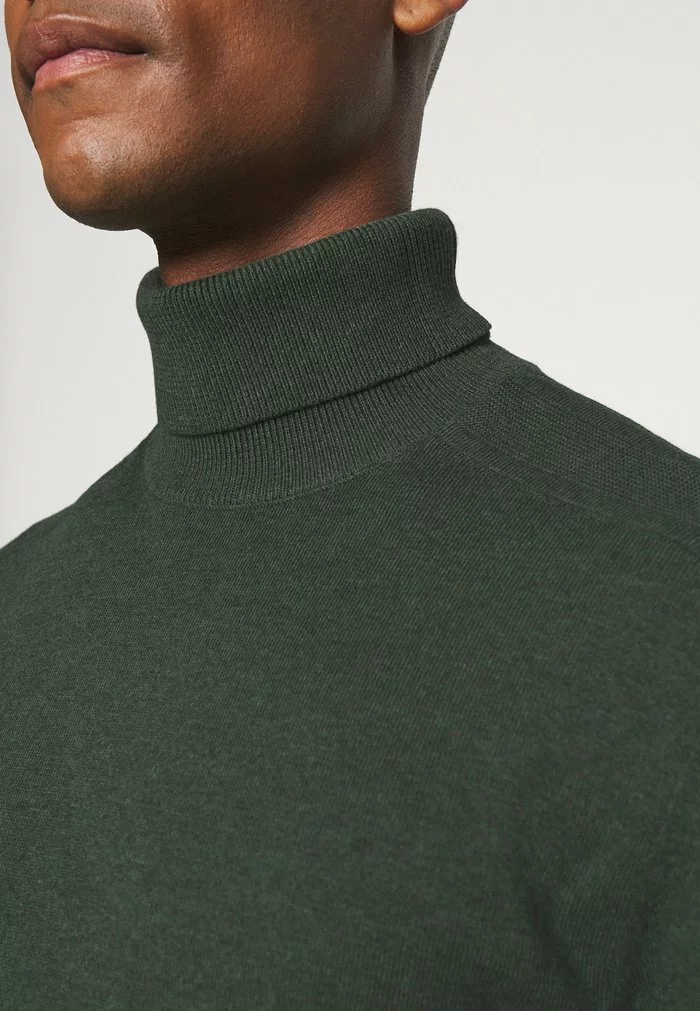 Selected Homme SLHBERG ROLL NECK - Pullover - Darkest Spruce Melange 7 Selected Homme SLHBERG ROLL NECK - Pullover - Darkest Spruce Melange – Image 7