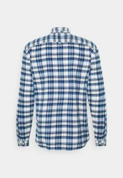 Selected Homme SLHREGZANE SHIRT CHECK - Chemise - Dark Blue -Selected Homme Soldes Boutique edaa53f31cac4e62bc30ab9b97498015