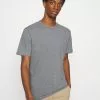 Selected Homme SLHRELAXCOLMAN O NECK - T-shirt Basique - Medium Grey Melange