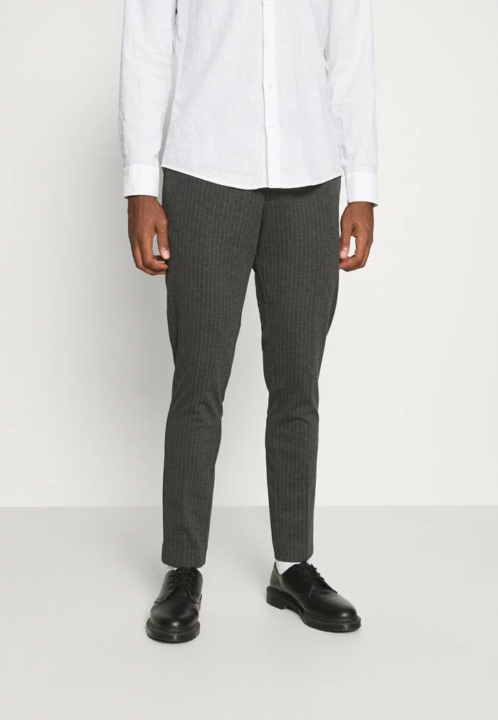 Selected Homme SLHSLIM PETE FLEX STRING - Pantalon Classique - Grey 1 Selected Homme SLHSLIM PETE FLEX STRING - Pantalon Classique - Grey