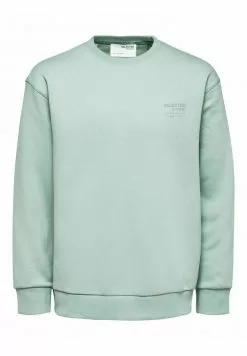 Selected Homme RUNDHALS - Pullover - Granite Green -Selected Homme Soldes Boutique ee1482f10af64ec59f29a0dc3d99f906