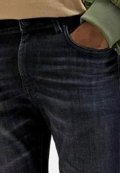 Selected Homme SLIM FIT - Jean Slim - Dark Grey Denim -Selected Homme Soldes Boutique ee61d32545144d30b2f88180d984c5f8